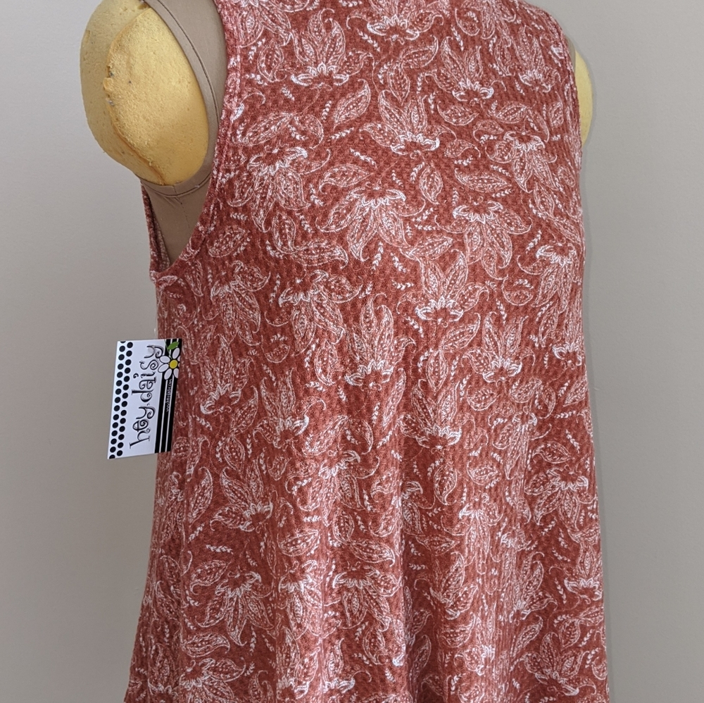 Sweet Claire turtlel neck fit & flare tank